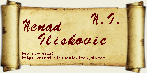 Nenad Ilišković vizit kartica